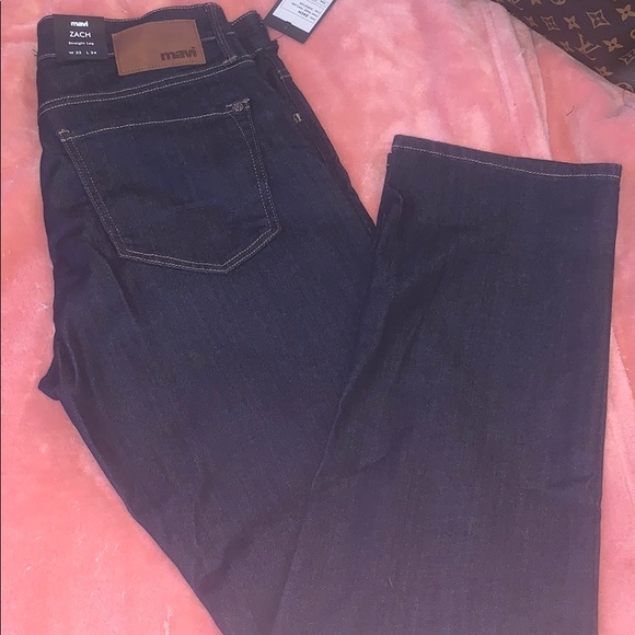 Men’s Mavi Straight Leg Zach Jeans - Picture 8 of 12